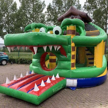 Donut-slide-springkussen Donut-slide-springkussen